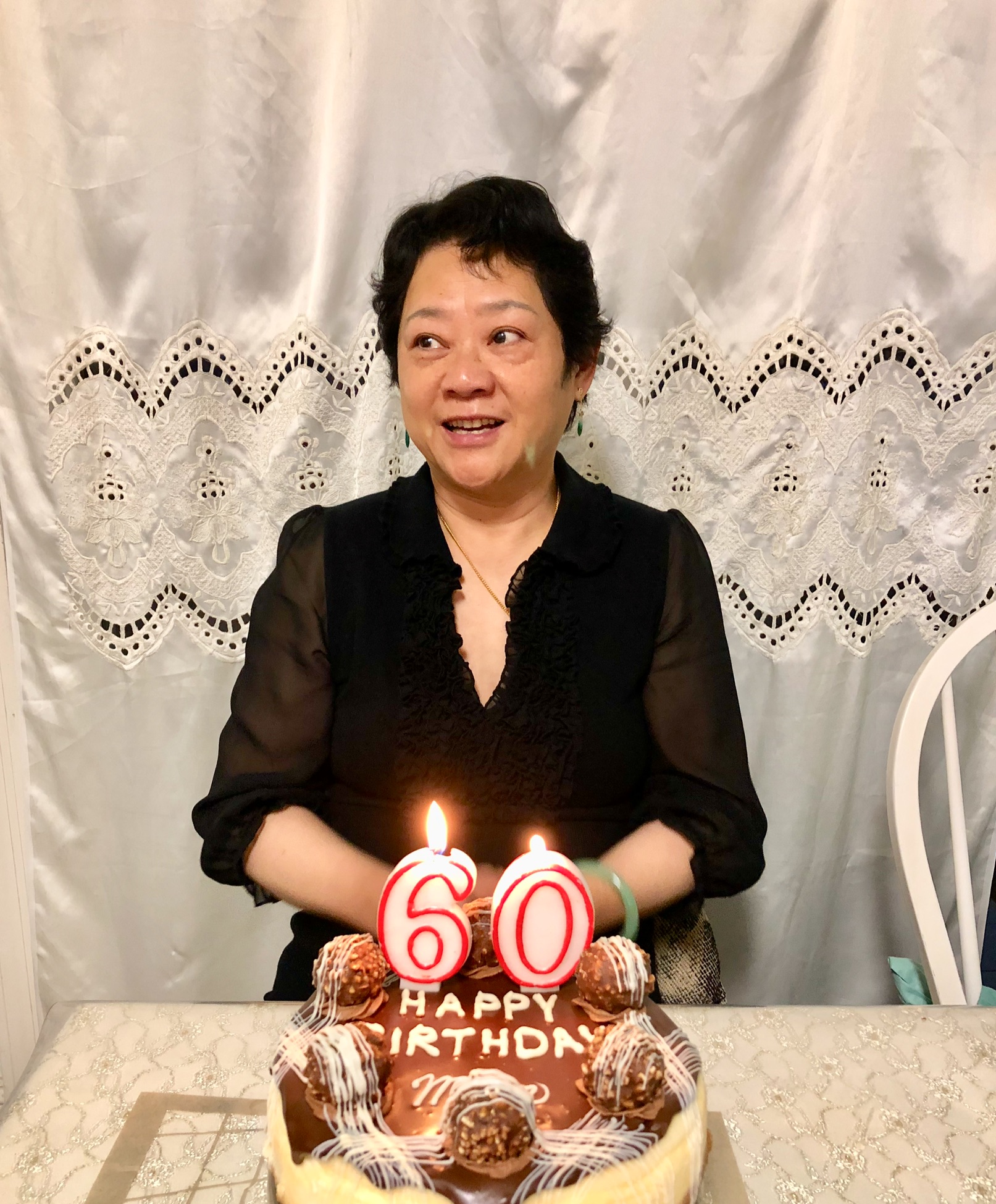 2018年庆祝六十岁生日照片