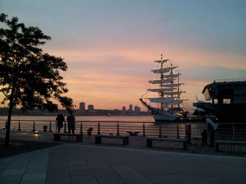 sunset ...