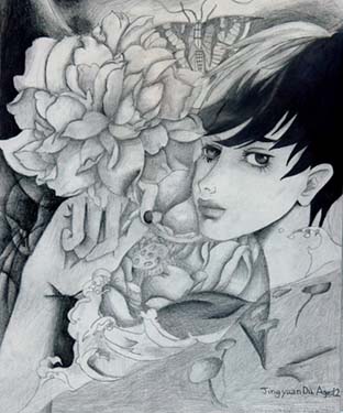 学生的画 ...