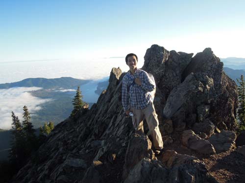 On top of MT. Ellinor