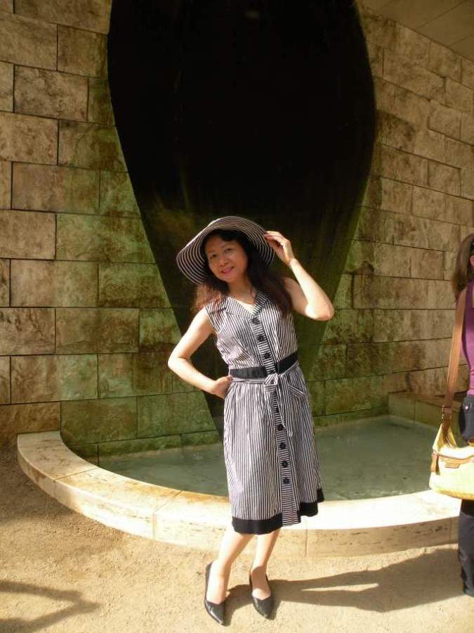 At Getty Museum