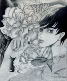 黑白创作画